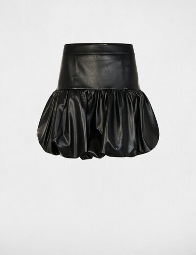 jupe courte ajustee noir femme Jupe courte ajustée noir femme