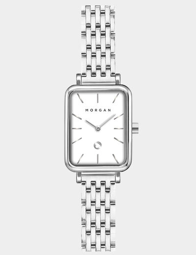 Montre couleur argent femme