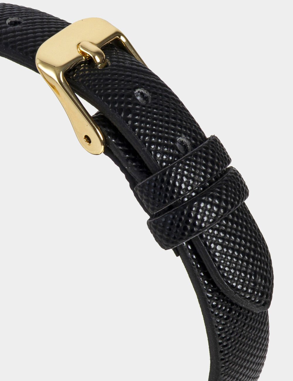 Montre jaune or femme