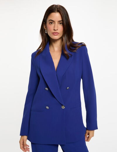 bleu pétrole vrouw