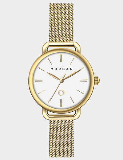 Horloge goudgeel vrouw