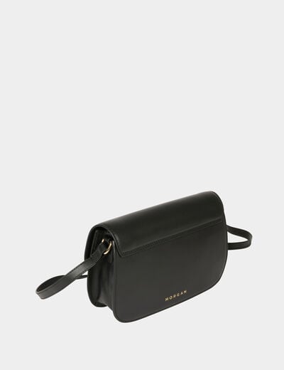 Sac bo&icirc;te bandouli&egrave;re noir femme
