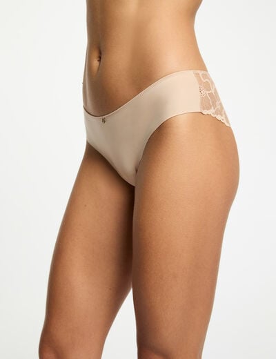 Kant shorty beige vrouw