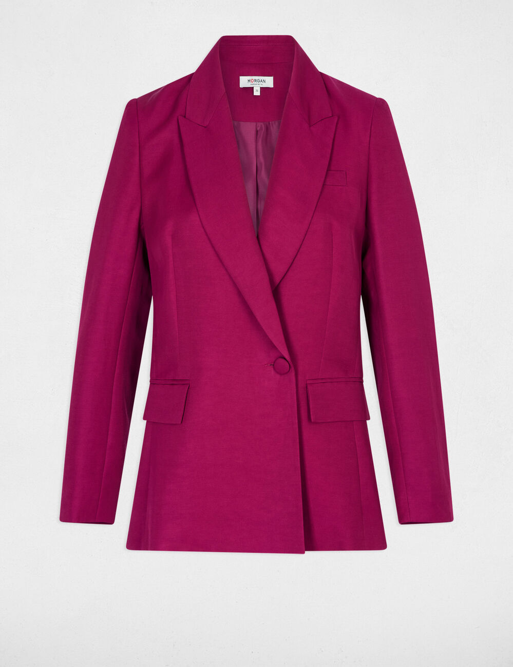 Blazer sans manches prune femme