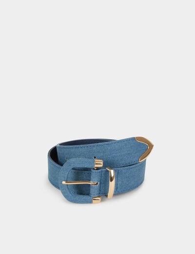 Ceinture jean denim stone femme
