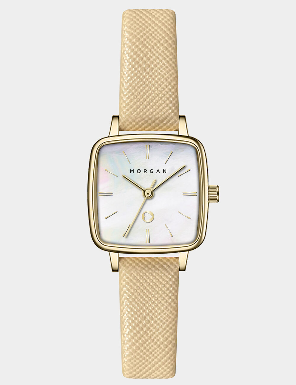 Montre classique jaune or femme