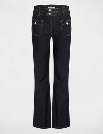 Bootcut jeans bleu vrouw