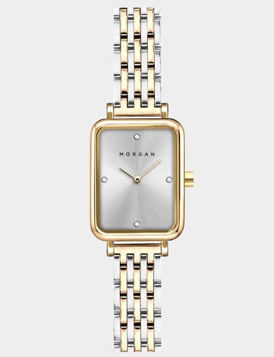 Klassiek horloge goudgeel vrouw