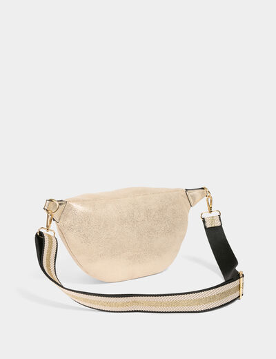 Metalen heuptas goudgeel vrouw