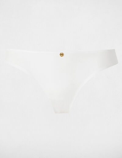 Tanga helder wit vrouw