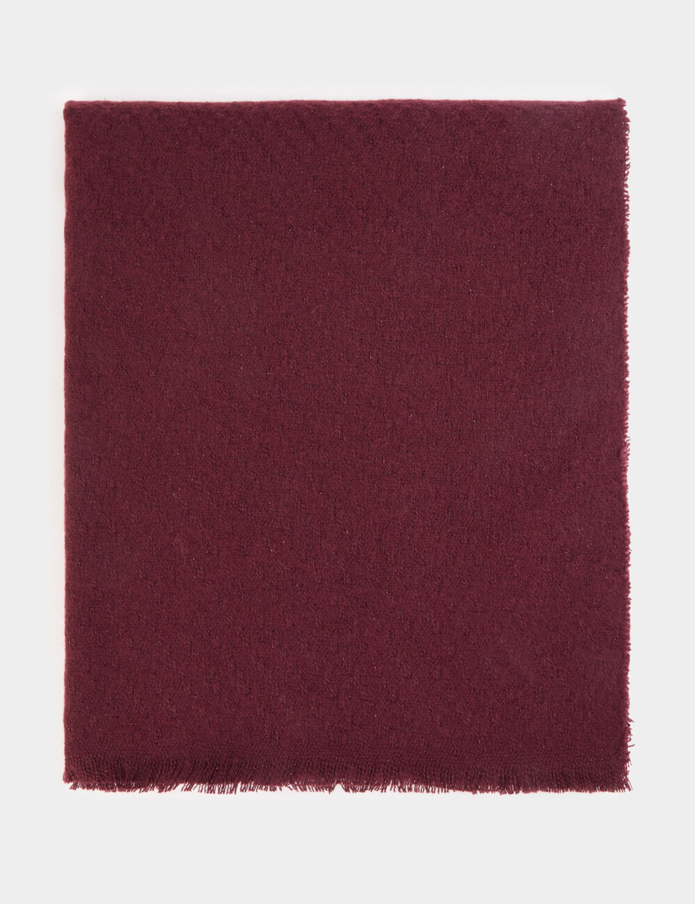 Écharpe prune femme