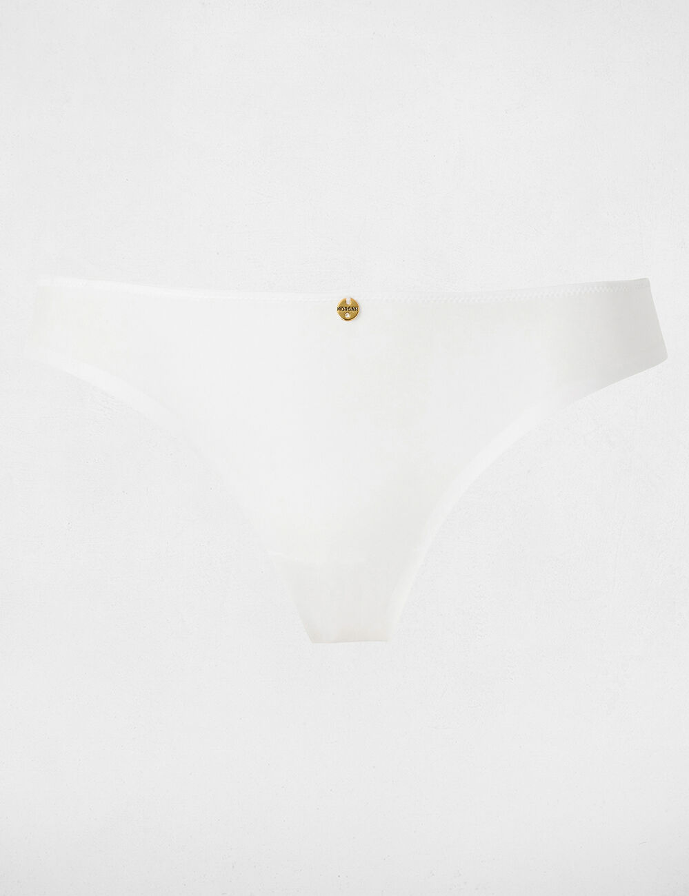 Tanga blanc femme