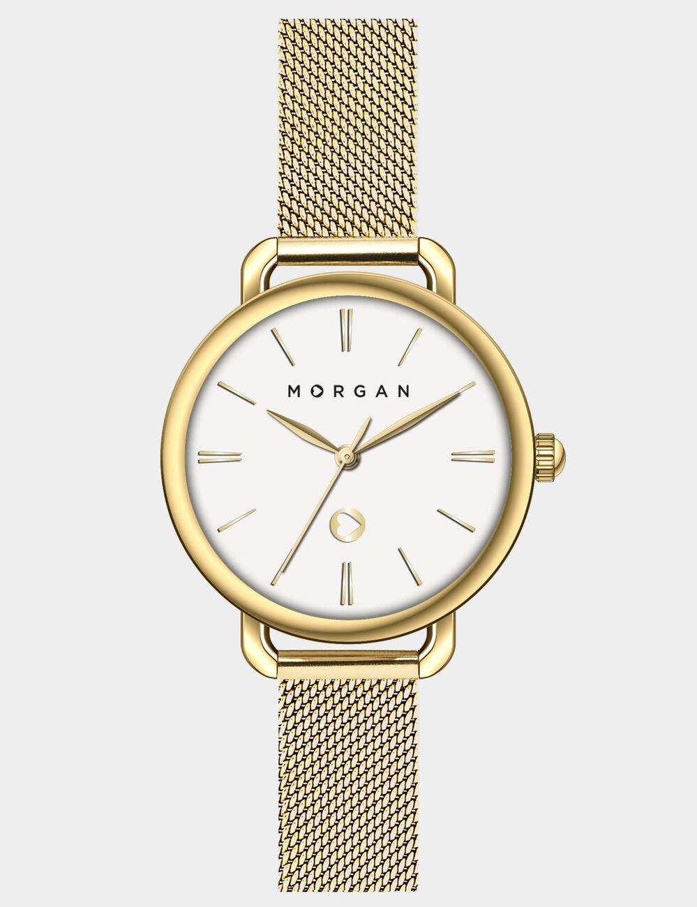 Montre jaune or femme