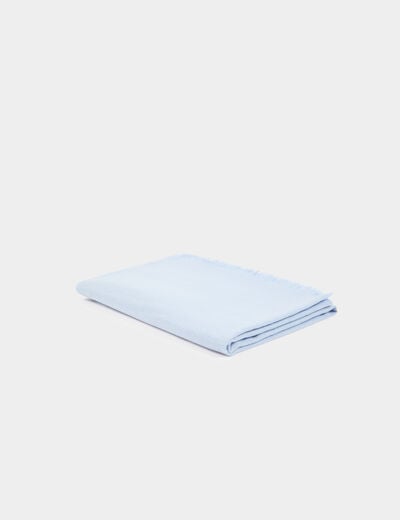 Écharpe bleu ciel femme