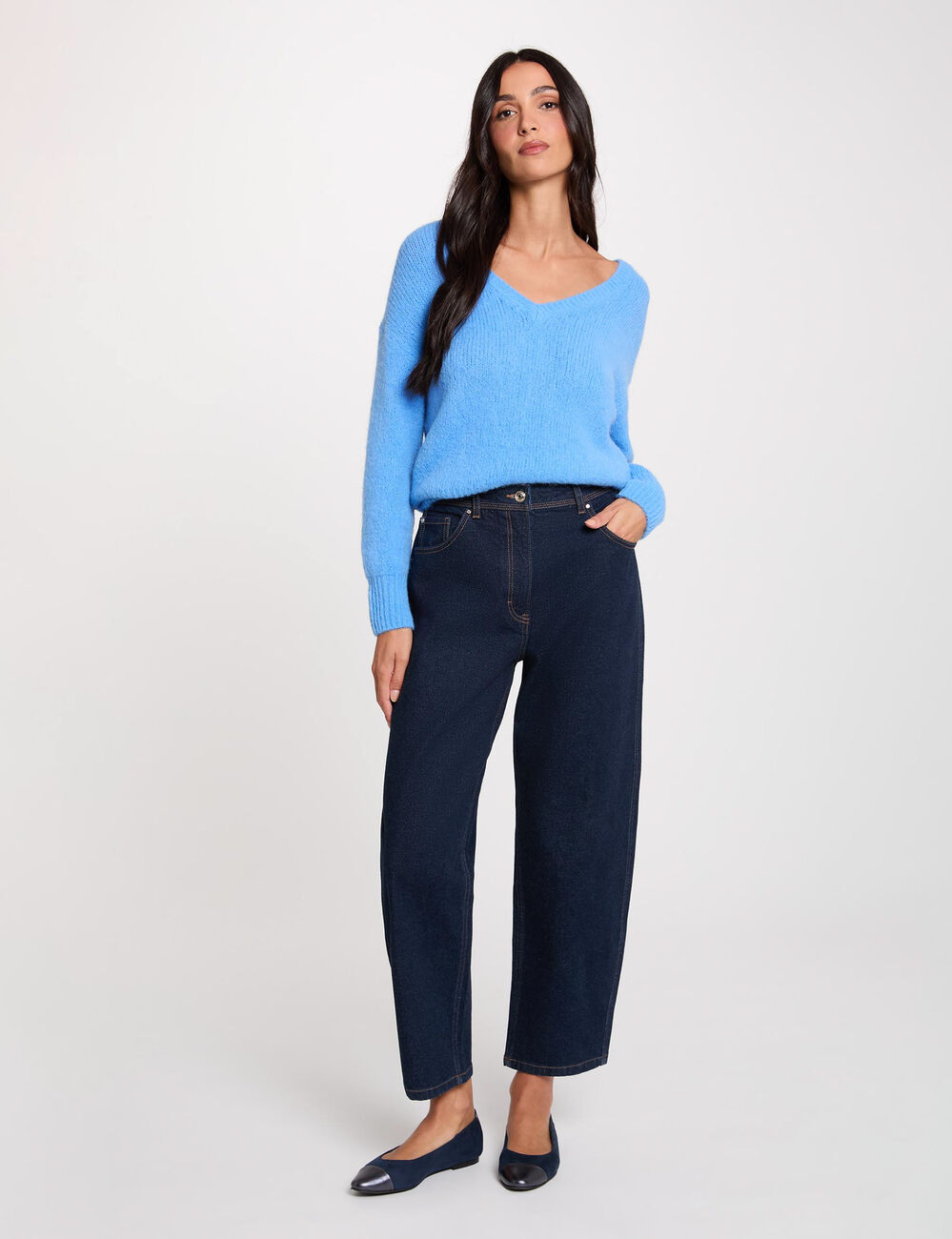 bleu vrouw