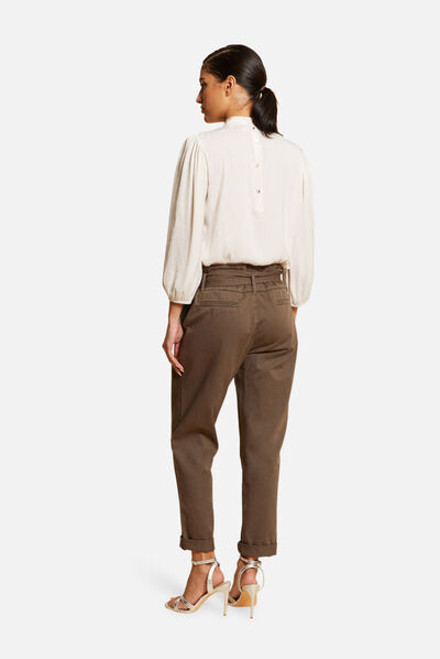 Blouse met 3/4 mouwen  vrouw