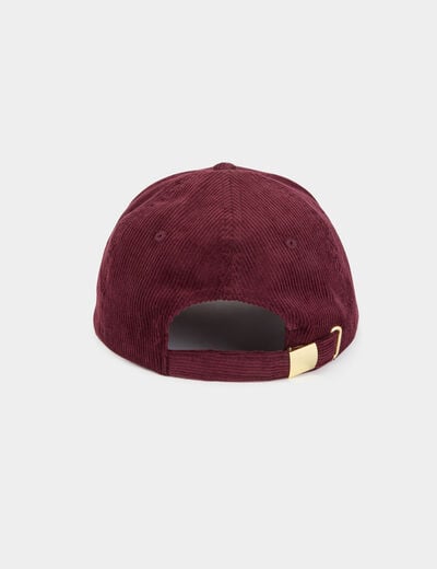 Corduroy pet pruim vrouw