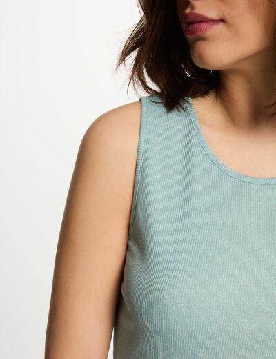 Débardeur sans manches vert femme