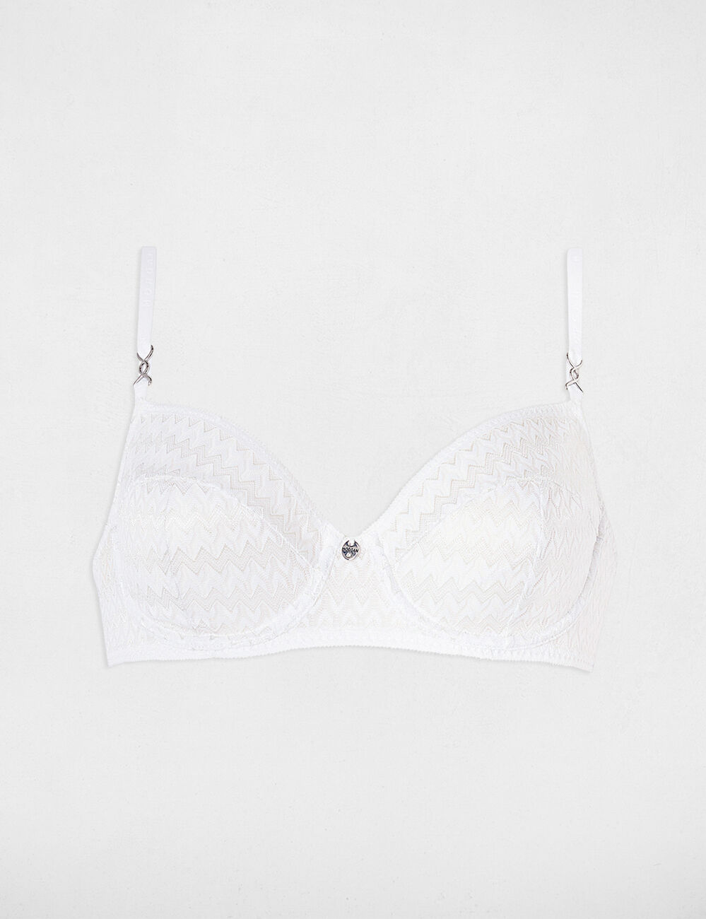 Soutien-gorge dentelle blanc femme