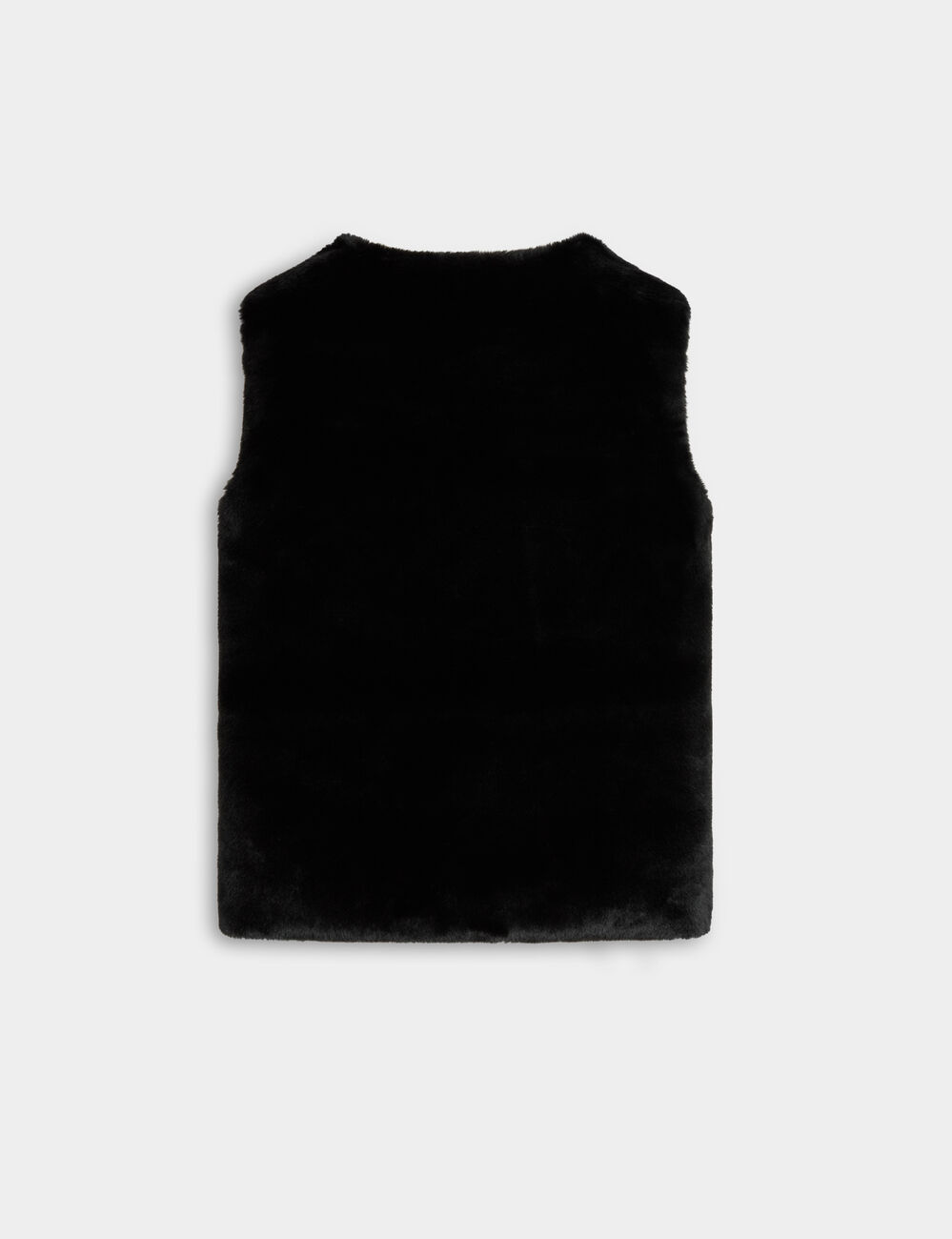 Mouwloos vest zwart vrouw