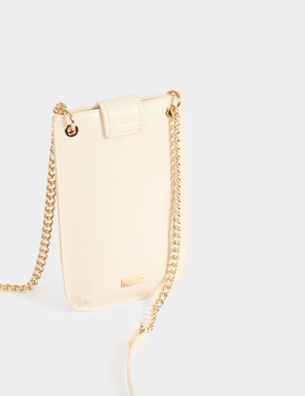 Telefoonpouch met studsdetails ivoor vrouw