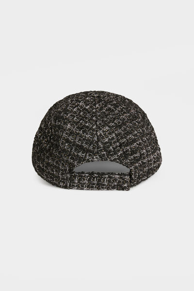 Casquette « M » noir femme
