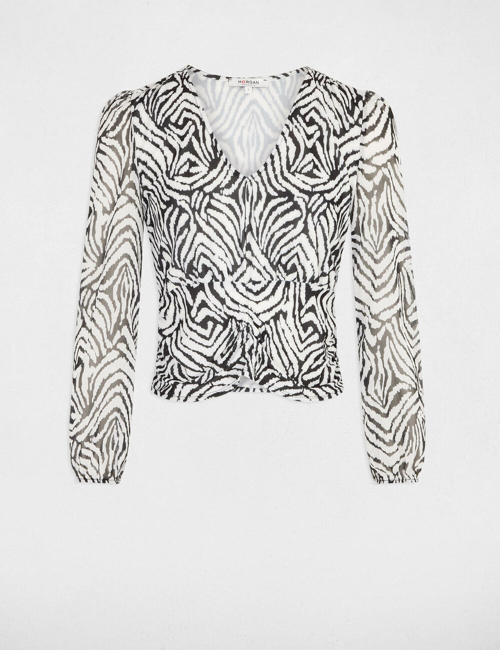 T-shirt manches longues multico femme
