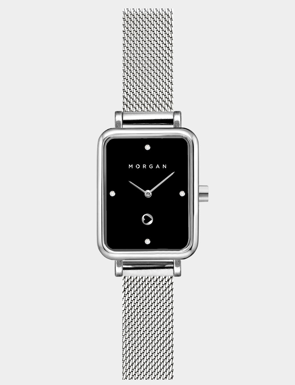 Montre couleur argent femme