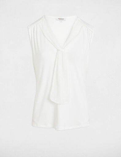 debardeur sans manches blanc femme Débardeur sans manches blanc femme