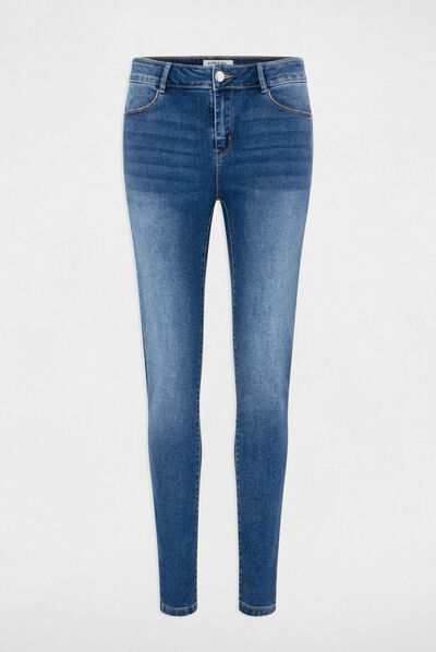 Jeans slim taille standard jean stone femme