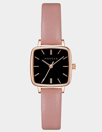Klassiek horloge roze vrouw