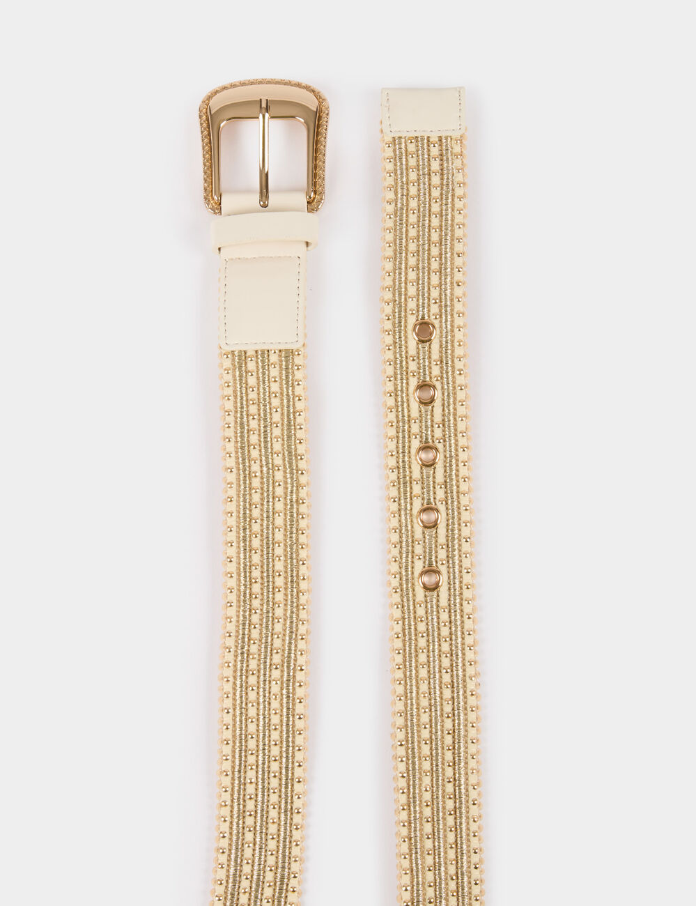 Riem met studs ivoor vrouw