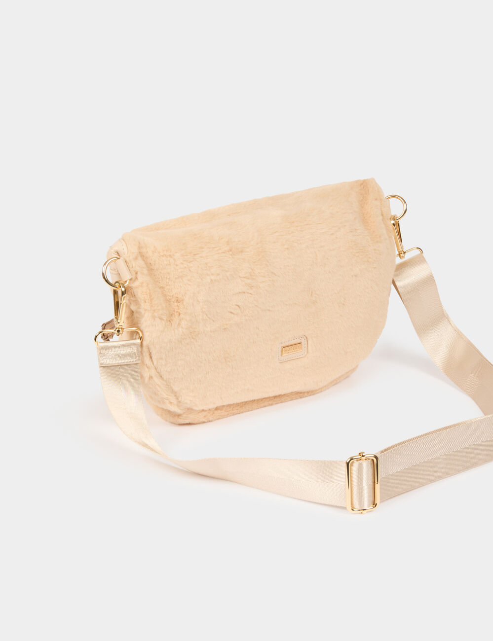 Heuptas van imitatiebont ivoor vrouw