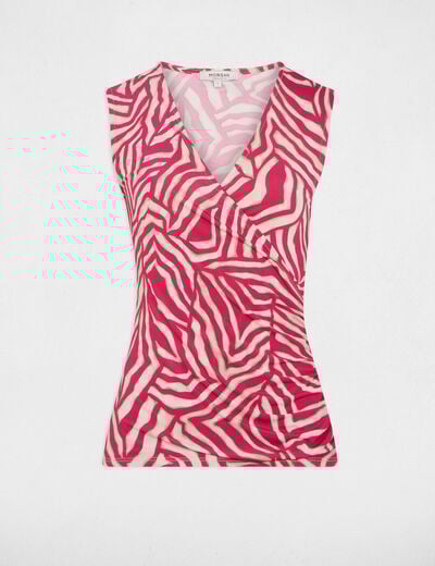 Débardeur sans manches multicolore femme