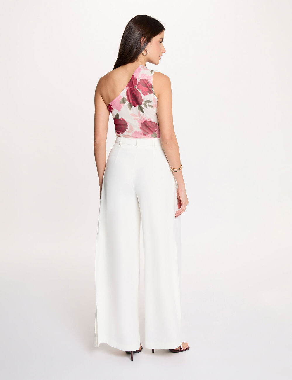 T-shirt sans manches multicolore femme