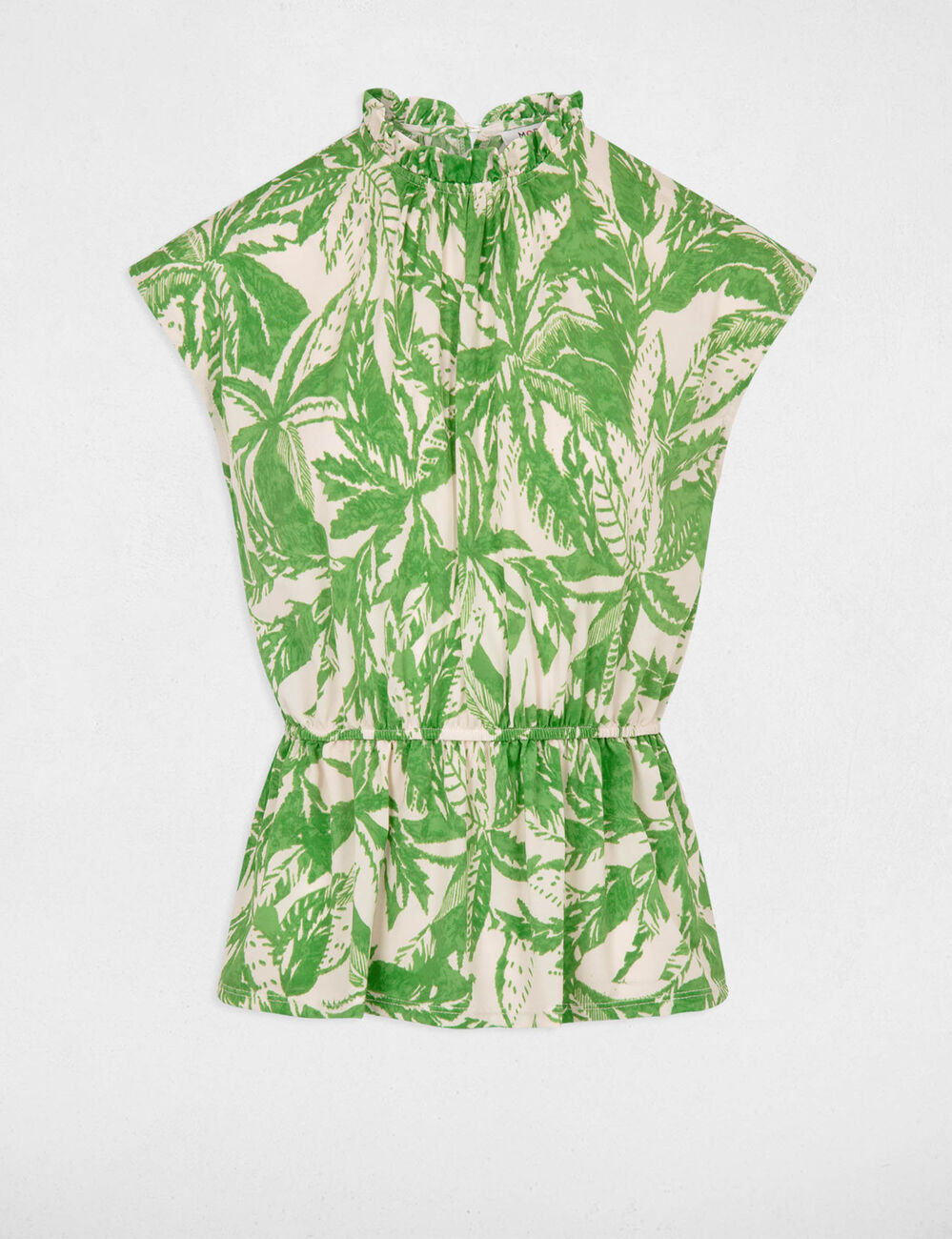 T-shirt manches courtes cintré multico femme