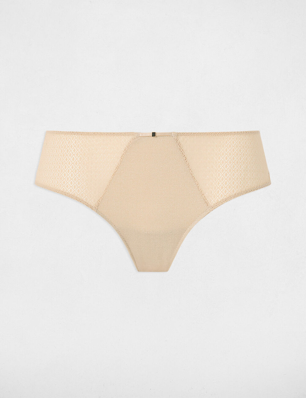 Kant shorty beige vrouw