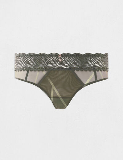 Shorty van kant brons vrouw