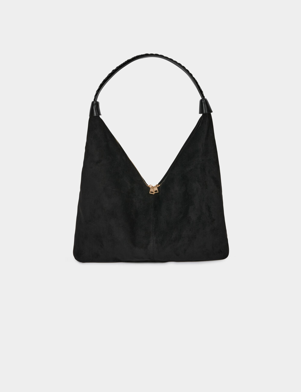 Sac hobo su&eacute;dine noir femme