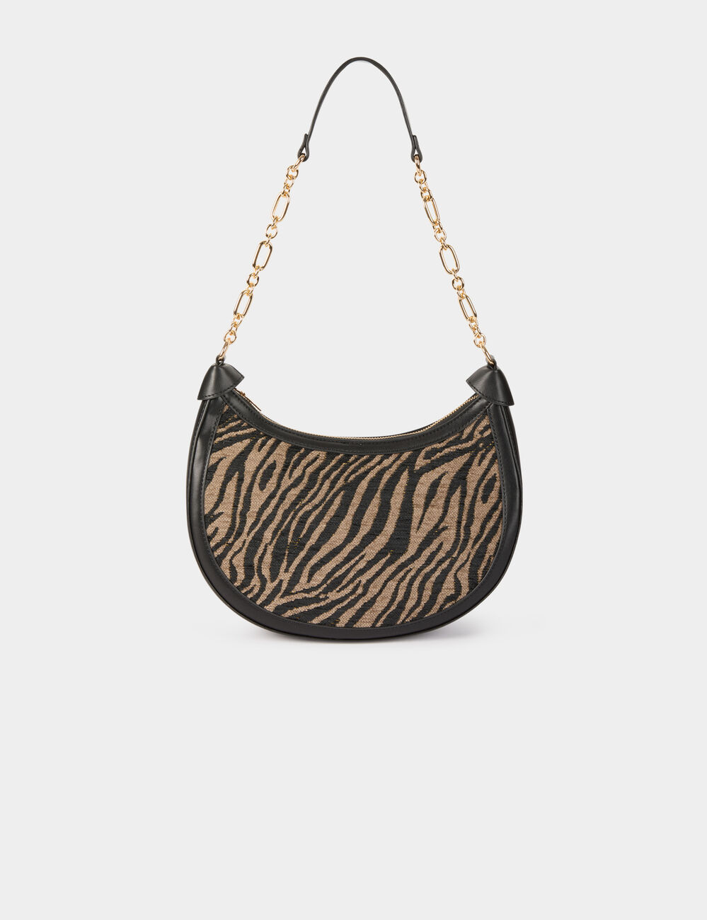 Zebra halve maantas zwart vrouw