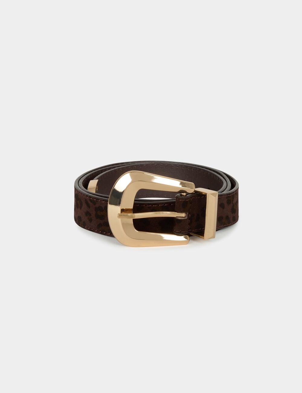 Ceinture croco multicolore femme