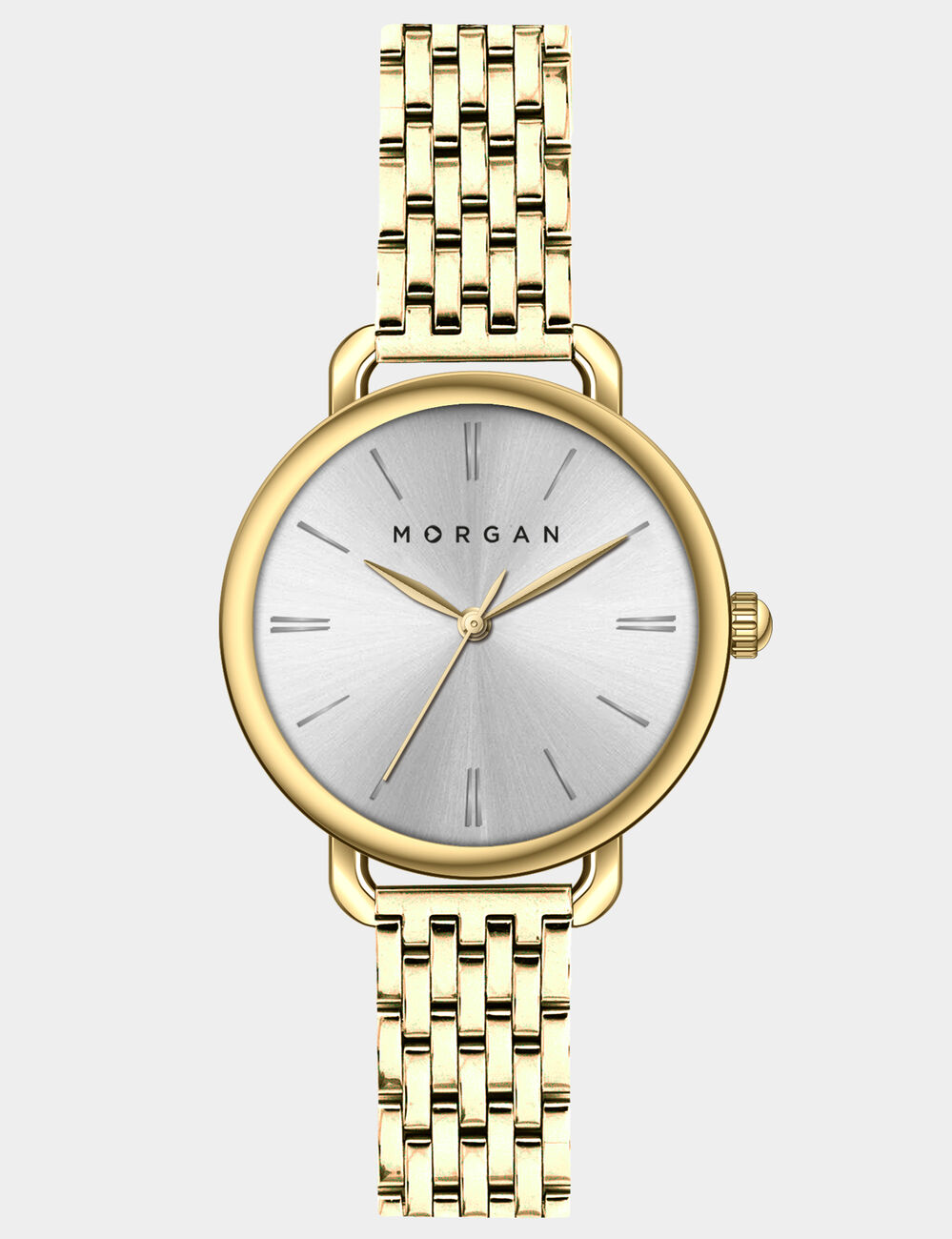 Montre classique jaune or femme