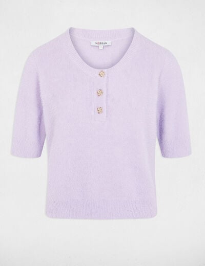 Pull manches courtes parme femme