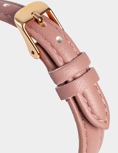 Klassiek horloge roze vrouw