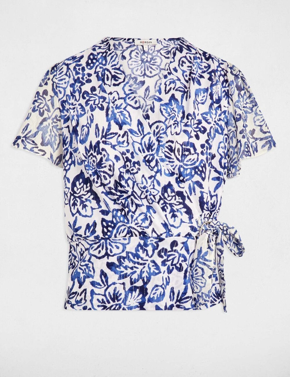 T-shirt met korte mouwen meerkleurig vrouw