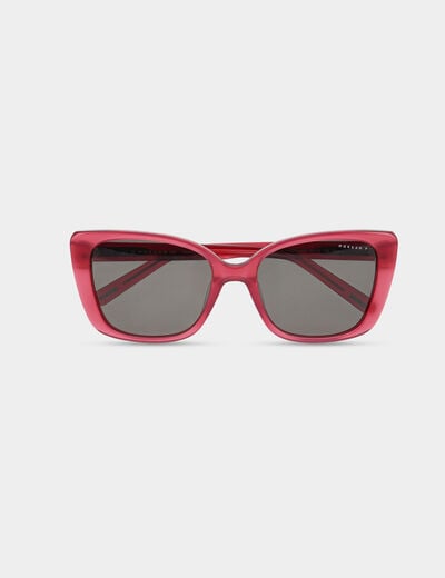Lunettes solaires rose femme