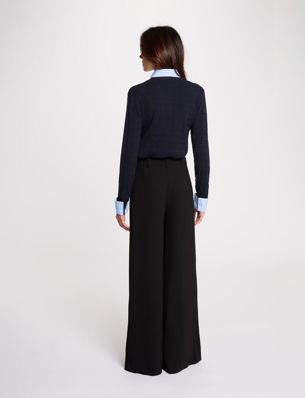 marineblauw vrouw