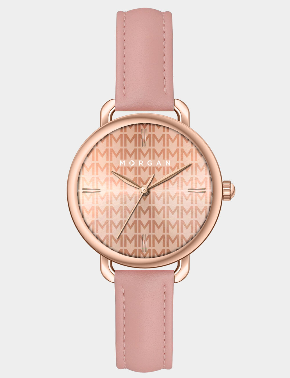 Montre classique rose femme