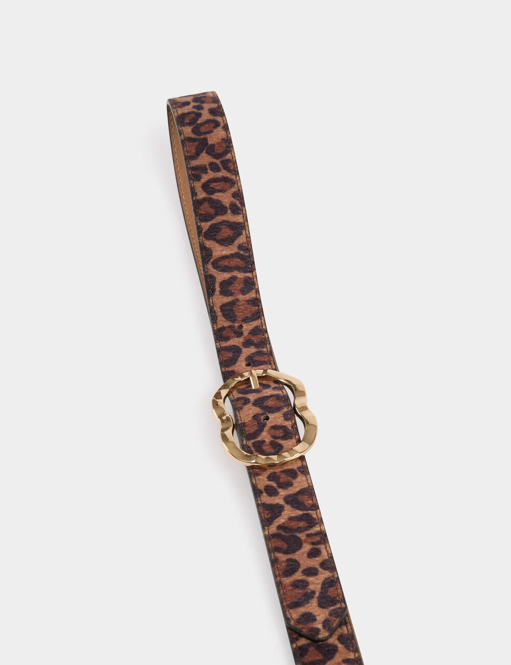 Riem met luipaardprint meerkleurig vrouw