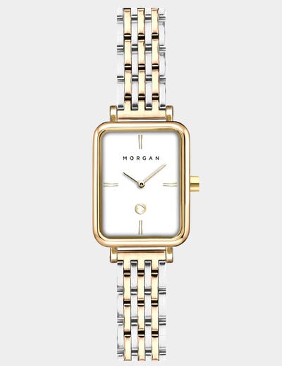 Klassiek horloge goudgeel vrouw